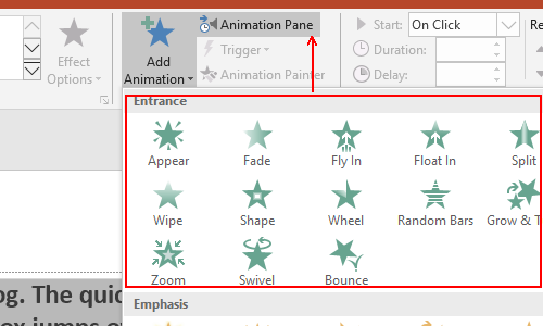 How to Display Text in PowerPoint Slide Line by Line