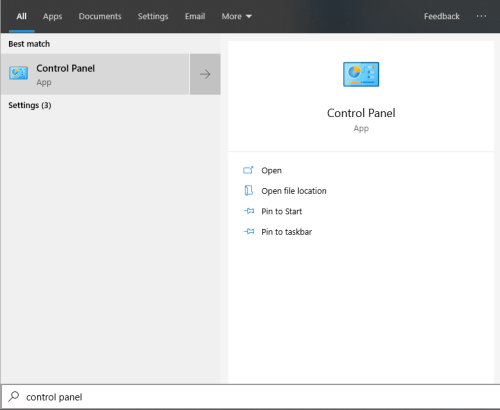 3 Methods to Get Access to Control Panel in Window 10 3 Methods to Get Access to Control Panel in Window 10