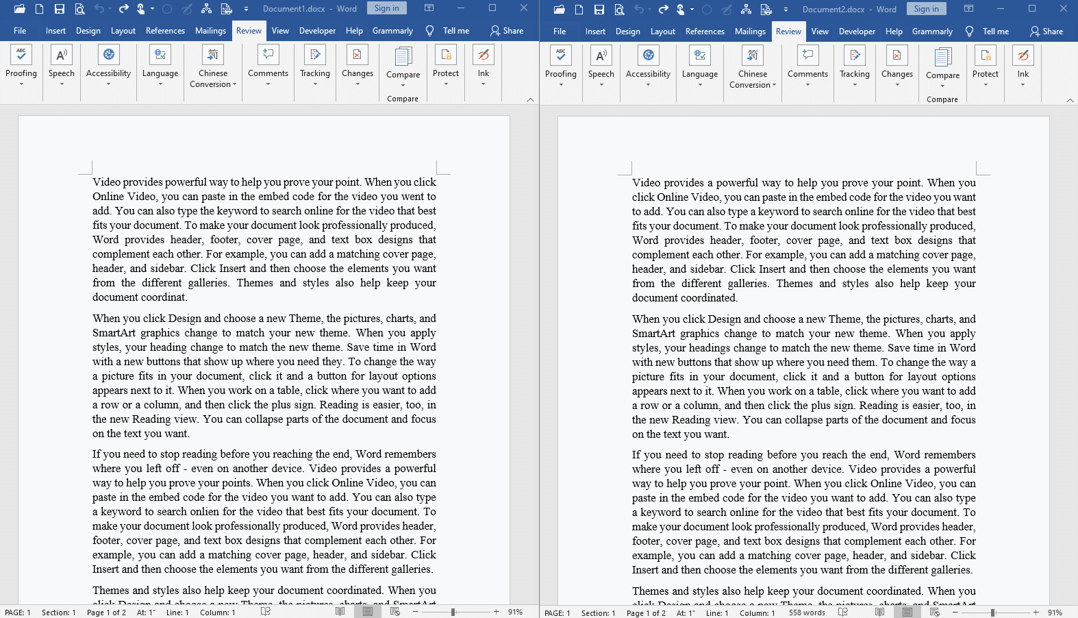 How to Quickly Find the Difference Between Two Word Documents? How to Quickly Find the Difference Between Two Word Documents?