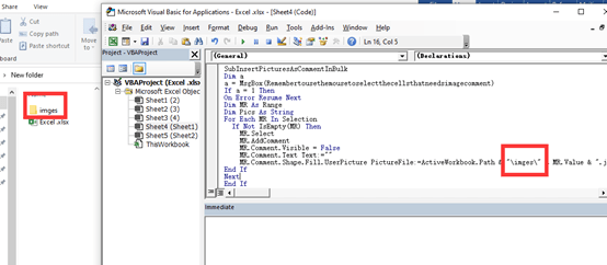 Excel VBA: Inserting Photos as Comment in Bulk Excel VBA: Inserting Photos as Comment in Bulk