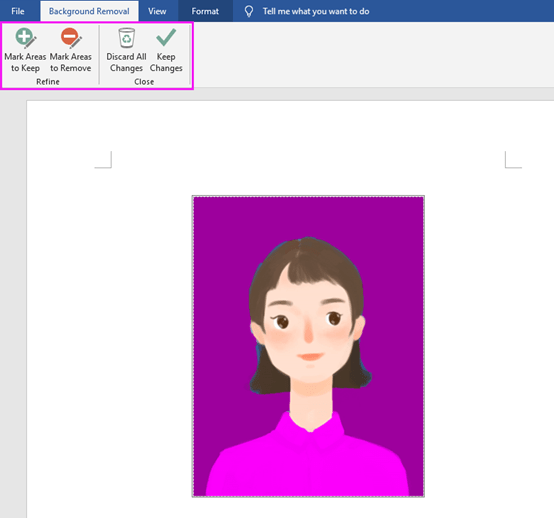 How to Change the Background Color of the ID Photo in Word? How to Change the Background Color of the ID Photo in Word?