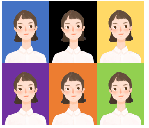 How to Change the Background Color of the ID Photo in Word?