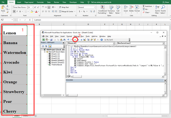 Excel VBA: Inserting Photos as Comment in Bulk Excel VBA: Inserting Photos as Comment in Bulk