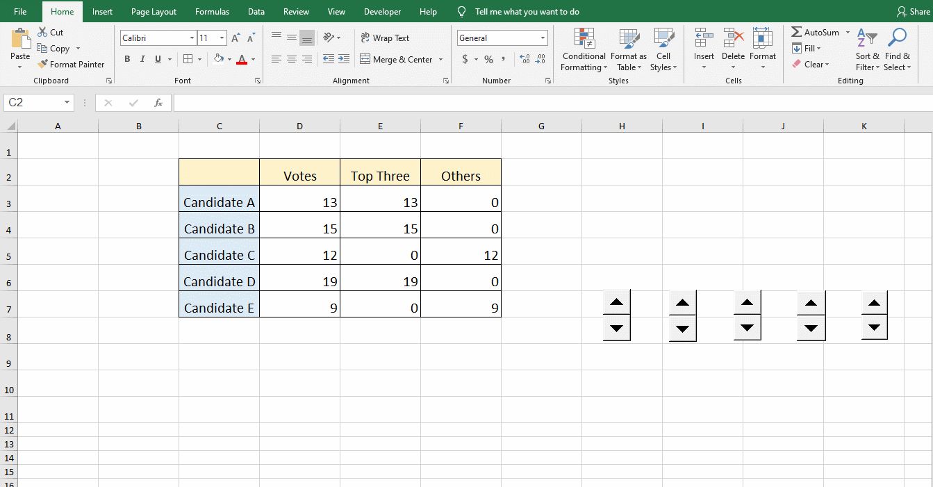 How to Create a Voting System in Microsoft Excel? How to Create a Voting System in Microsoft Excel?