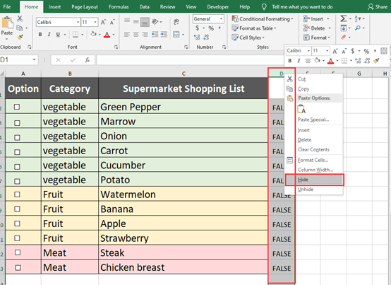 How To Check The Checkbox To Change The Cell Color How To Check The Checkbox To Change The Cell Color