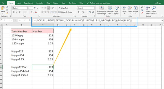 How to Separate Numbers and Text From a Cell In Excel How to Separate Numbers and Text From a Cell In Excel