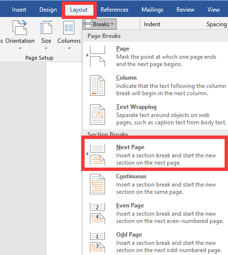 How To Create A Document Contained Both Portrait And Landscape Pages How To Create A Document Contained Both Portrait And Landscape Pages