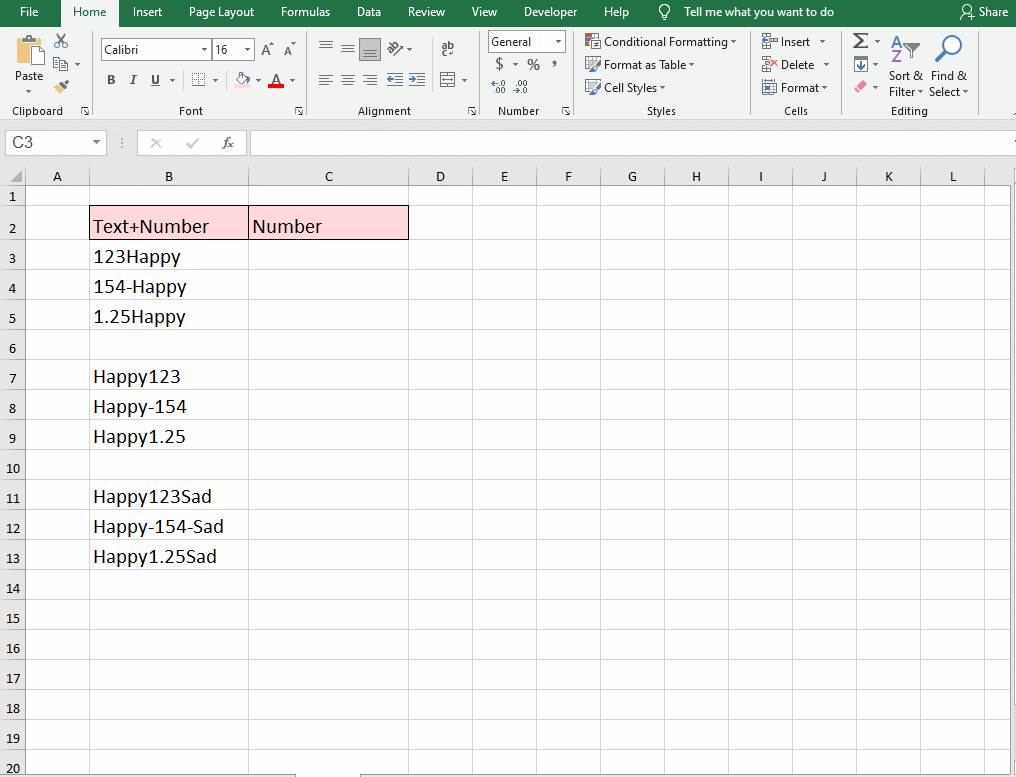 How to Separate Numbers and Text From a Cell In Excel How to Separate Numbers and Text From a Cell In Excel