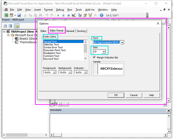 How to Customize the VBA Editor in Excel How to Customize the VBA Editor in Excel