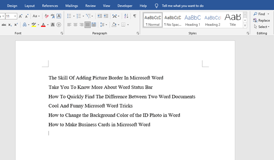 Microsoft Word 2016 Tips and Tricks Microsoft Word 2016 Tips and Tricks