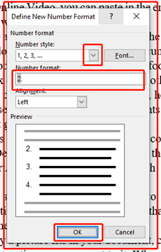 Some Common Problems In Automatic Numbering In Microsoft Word