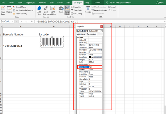 How To Create A Barcode In Microsoft Excel My Microsoft Office Tips
