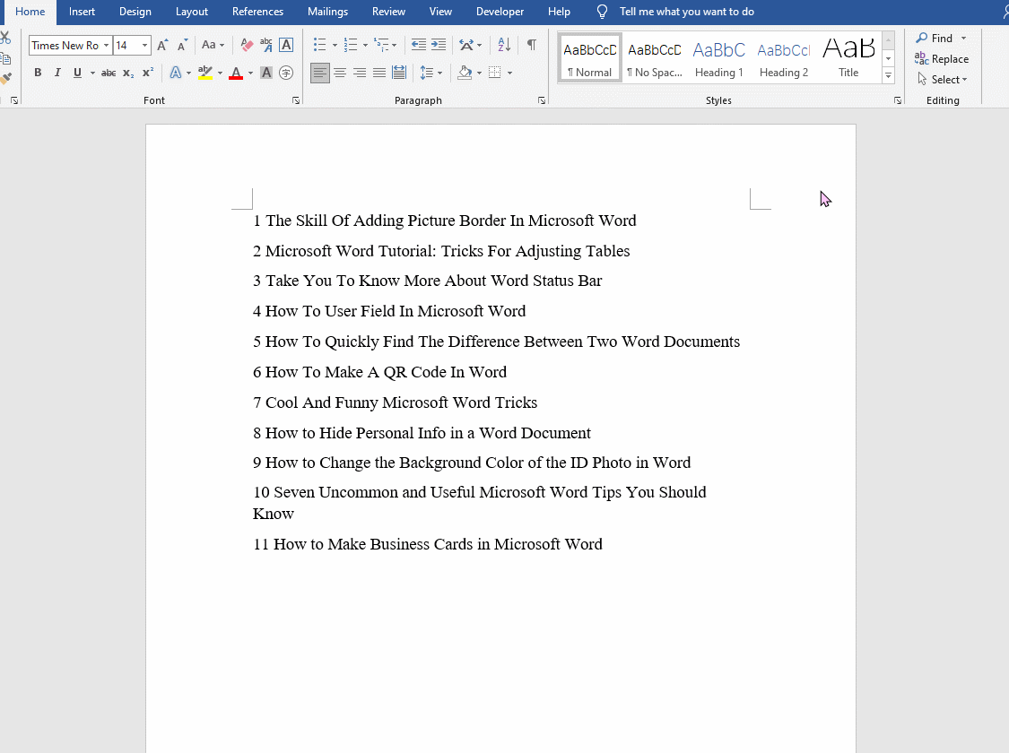 Microsoft Word 2016 Tips and Tricks Microsoft Word 2016 Tips and Tricks