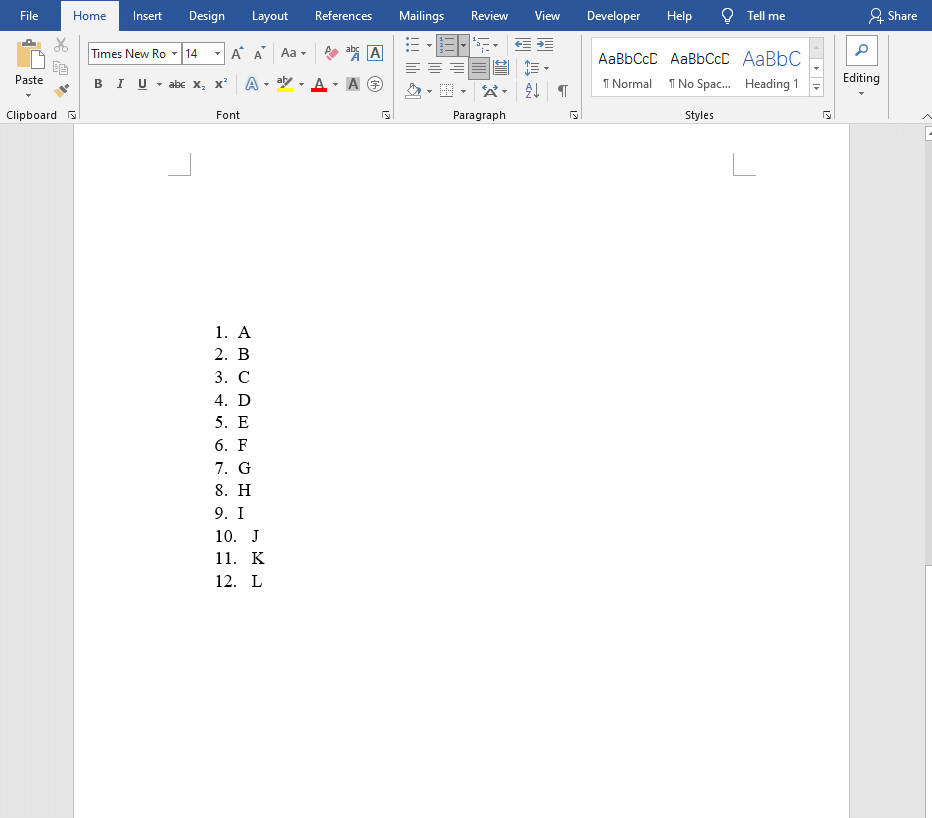 Some Common Problems In Automatic Numbering In Microsoft Word Some Common Problems In Automatic Numbering In Microsoft Word