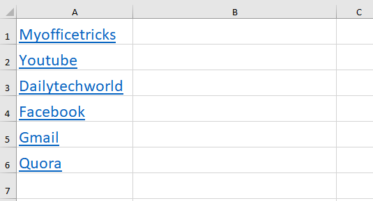 How To Extract URLs From Hyperlinks In Excel How To Extract URLs From Hyperlinks In Excel