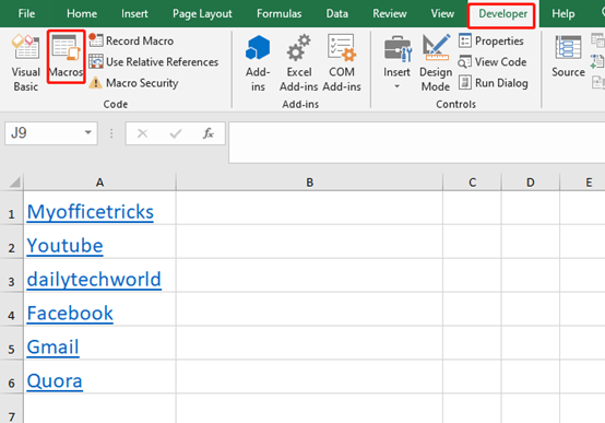 How To Extract URLs From Hyperlinks In Excel