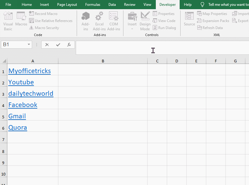 How To Extract URLs From Hyperlinks In Excel How To Extract URLs From Hyperlinks In Excel