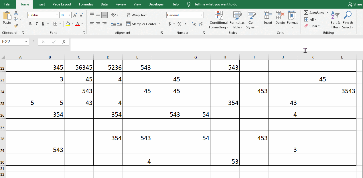 How To Enter The Same Data Or Text In Multiple Cells In Excel?