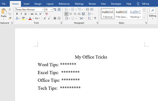 Microsoft Word 2016 Funny Tricks Tutorial Microsoft Word 2016 Funny Tricks Tutorial