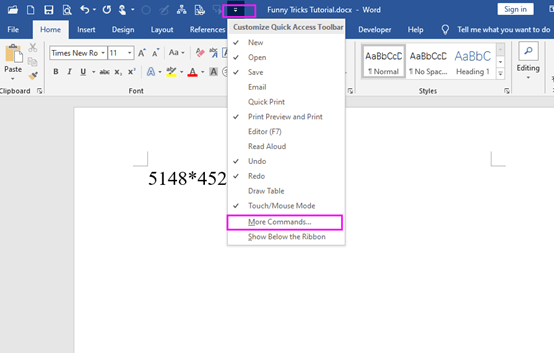 Microsoft Word 2016 Funny Tricks Tutorial Microsoft Word 2016 Funny Tricks Tutorial