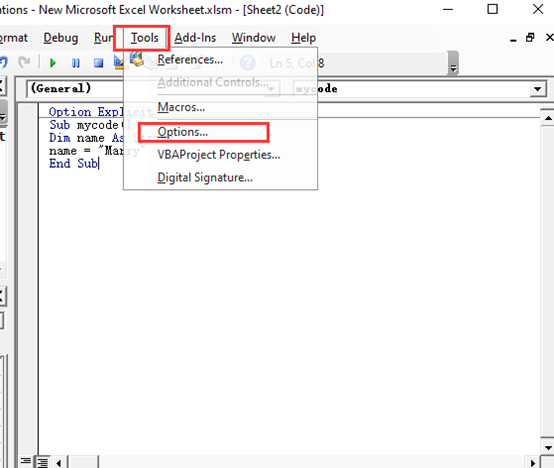 How to Declare Variables and Assign Them Value in VBA