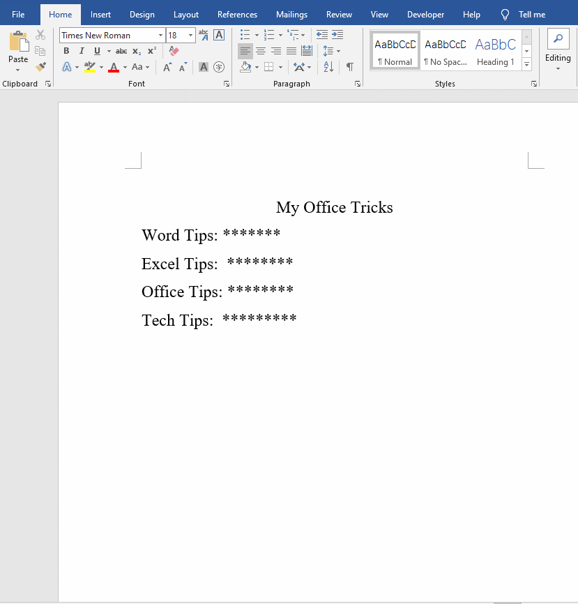 Microsoft Word 2016 Funny Tricks Tutorial Microsoft Word 2016 Funny Tricks Tutorial