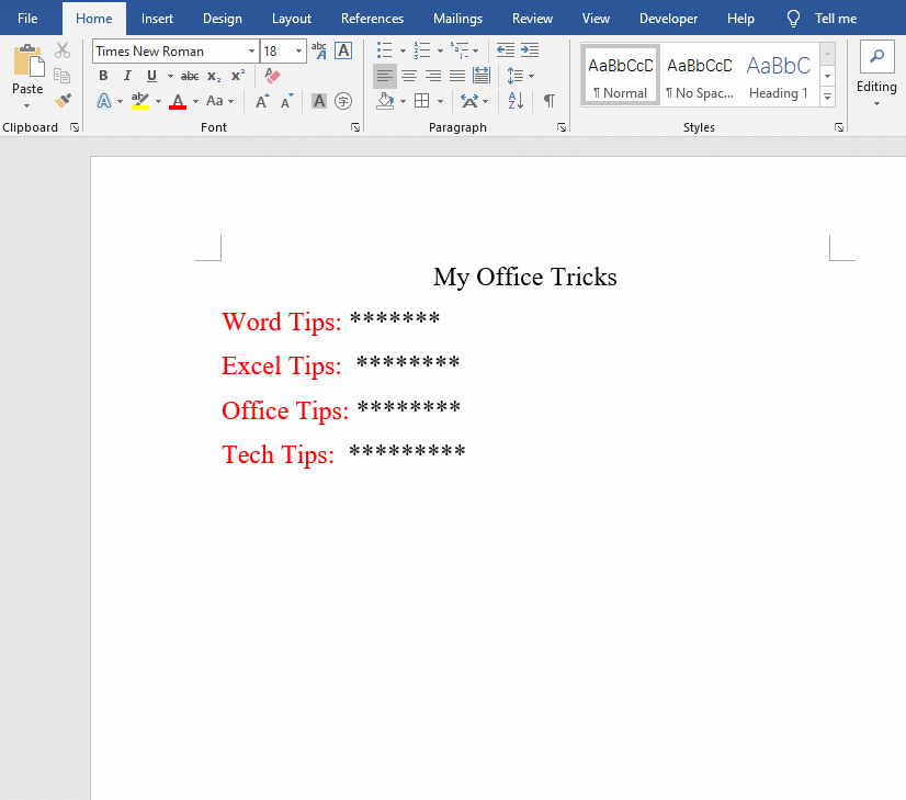 Microsoft Word 2016 Funny Tricks Tutorial Microsoft Word 2016 Funny Tricks Tutorial