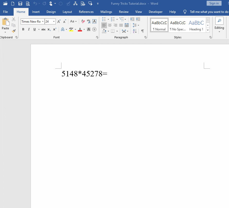 Microsoft Word 2016 Funny Tricks Tutorial Microsoft Word 2016 Funny Tricks Tutorial