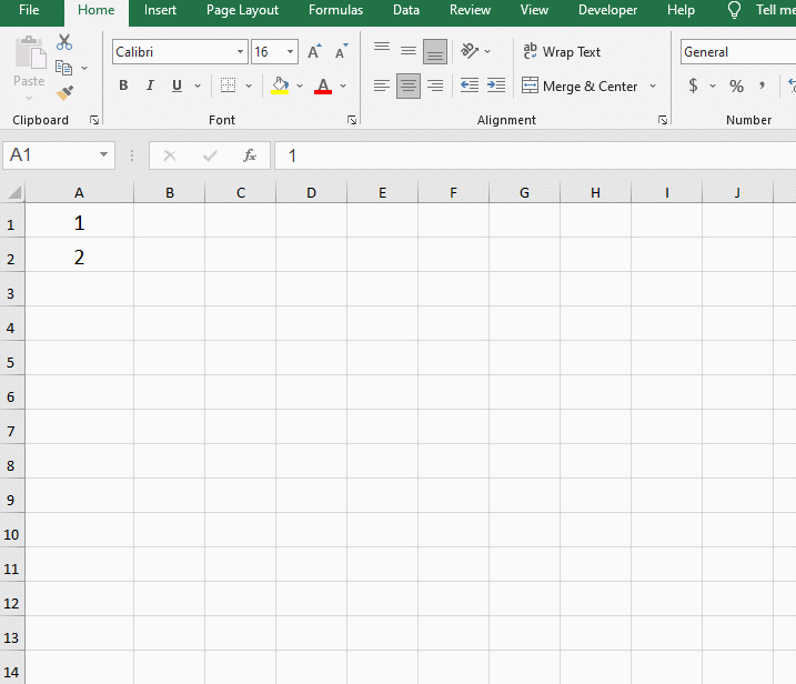 How To Autofill Number Serial In Merged Cells In Excel—Simple Tutorial - My  Microsoft Office Tips