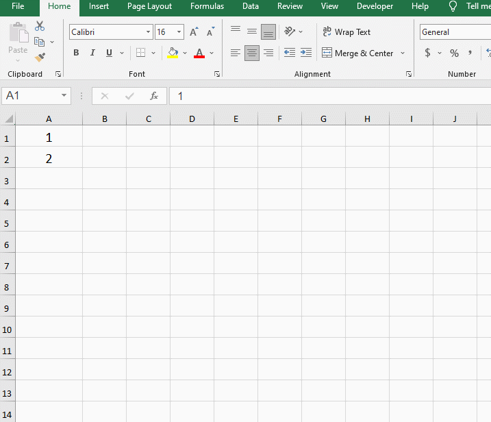 Autofill Number Serial In Merged Cells