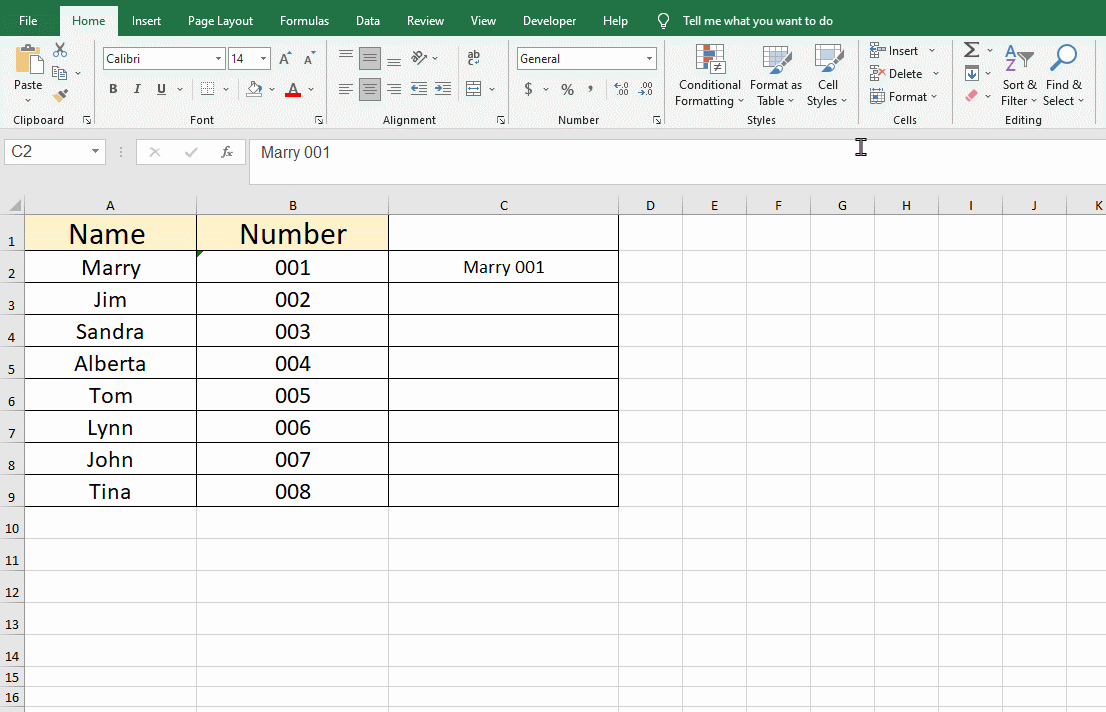 How To Use Ctrl + E In Microsoft Excel?