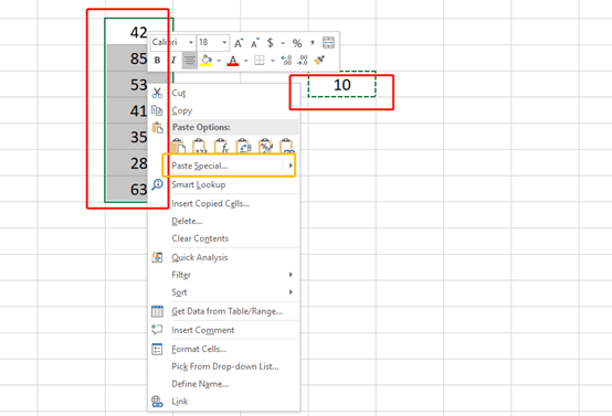 How Do I Add 10 To All The Cells in Excel How Do I Add 10 To All The Cells in Excel