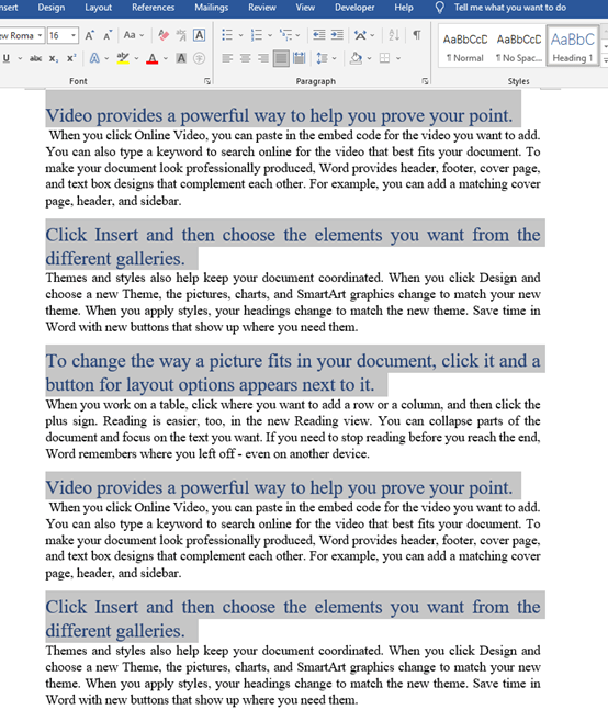 How To Batch Modify The Format Of Headings In Word How To Batch Modify The Format Of Headings In Word