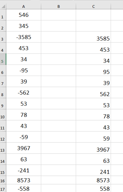 How To Convert Negative Number Into Positive Quickly In Excel How To Convert Negative Number Into Positive Quickly In Excel
