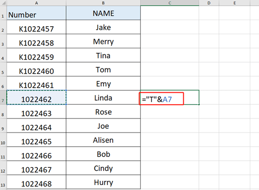 How to Add Prefix or Suffix Batches in Microsoft Excel
