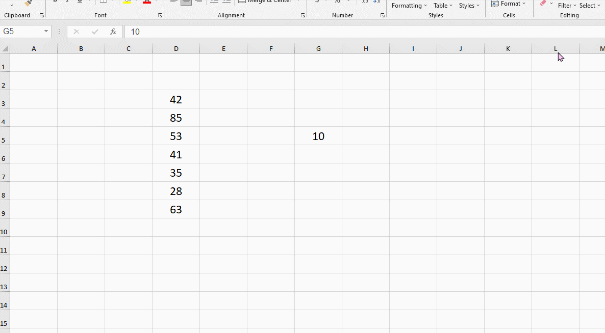 How Do I Add 10 To All The Cells in Excel How Do I Add 10 To All The Cells in Excel