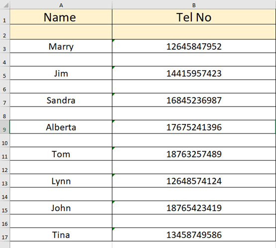 How To Use VBA To Insert Blank Row After Every Row In Excel? How To Use VBA To Insert Blank Row After Every Row In Excel?