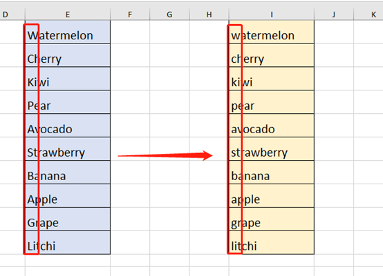 How to Change The First Letter to Lowercase in Microsoft Excel How to Change The First Letter to Lowercase in Microsoft Excel