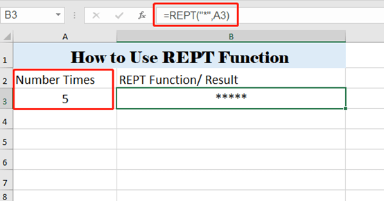 REPT Function