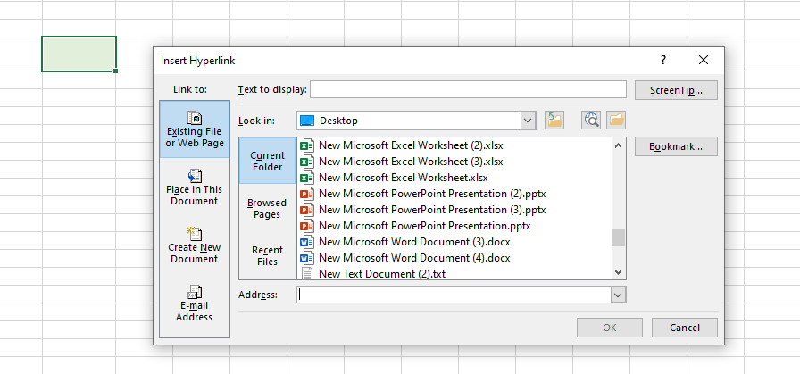 Four Ways to Insert Hyperlinks Quickly in Excel Four Ways to Insert Hyperlinks Quickly in Excel