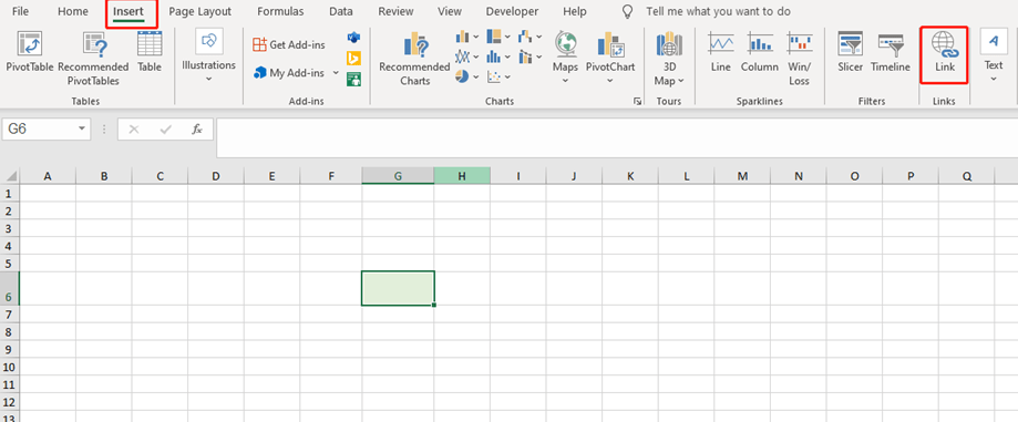 Four Ways to Insert Hyperlinks Quickly in Excel