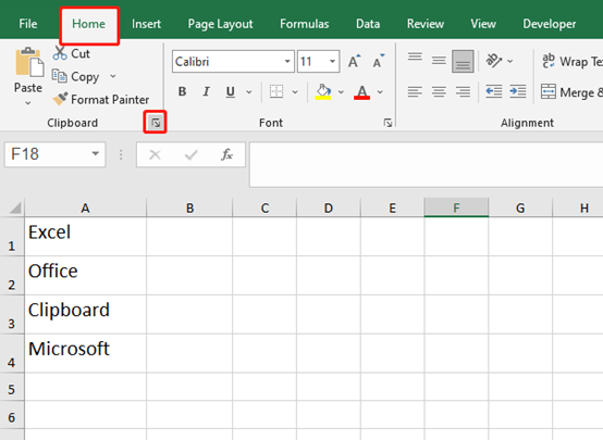 How To Use Clipboard To Copy And Paste Multiple Items In Excel