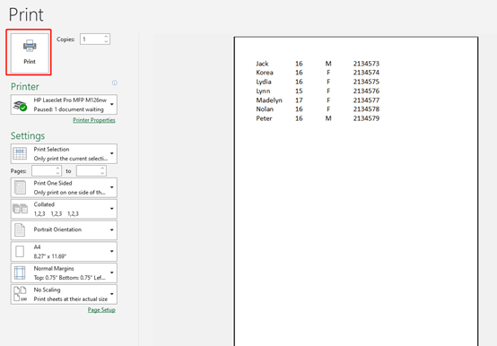 How To Print Only The Selected Area In Microsoft Excel How To Print Only The Selected Area In Microsoft Excel