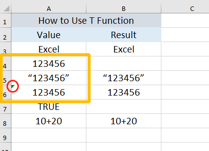 How To Use The T Function In Excel?