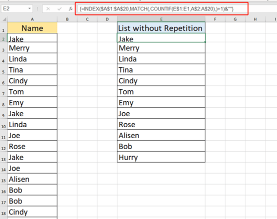 COUNTIF function