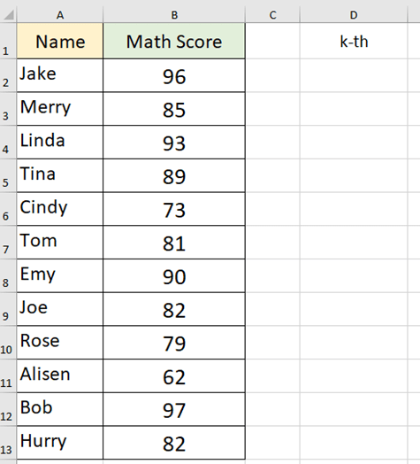 Excel trick