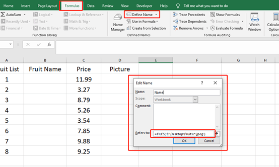 How To Insert Bulk Image Links In Microsoft Excel