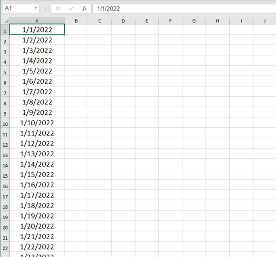 How Do I Get Excel To Show All Dates? How Do I Get Excel To Show All Dates?