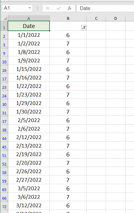 How Do I Filter Weekend Days In Excel? How Do I Filter Weekend Days In Excel?