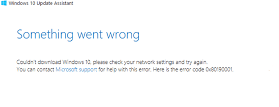How To Fix Error Code 0x80190001 In Windows 10? How To Fix Error Code 0x80190001 In Windows 10?